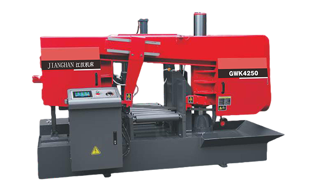 苍溪GWK4250卧式带锯床（型材专切）