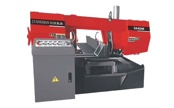 苍溪GX4240旋转式带锯床
