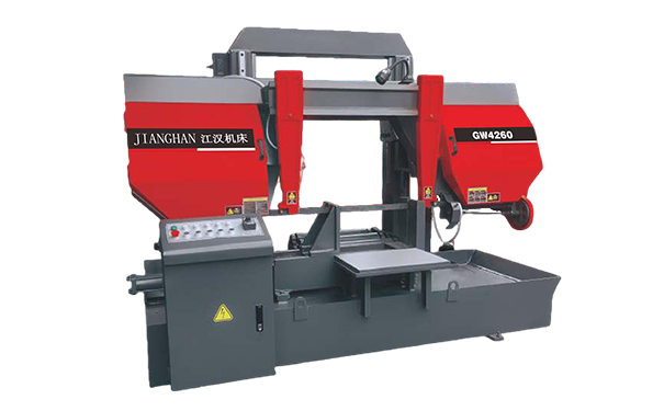 苍溪GW4260双柱龙门卧式带锯床
