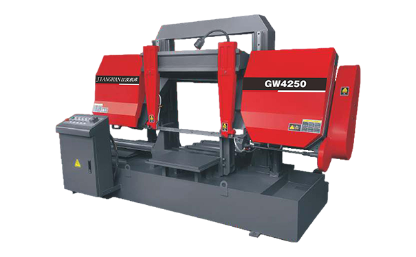 苍溪GW4250双柱龙门卧式带锯床