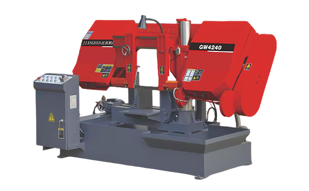 苍溪GW4240双柱卧式带锯床