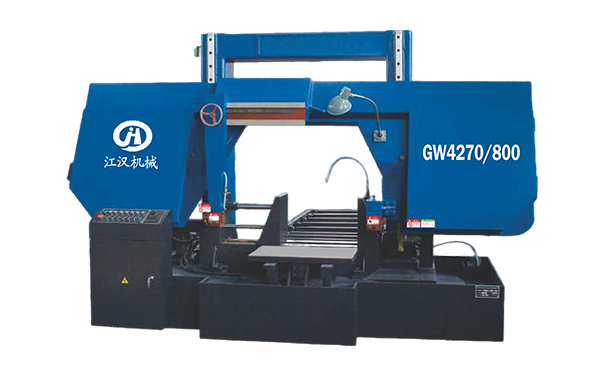 苍溪GW4270/800双柱龙门卧式带锯床